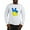 Ash Gray, variant on CafePress - Ukrainian Flag Peace Sign Ukra Long Sleeve T Shirt - Unisex Cotton Long Sleeve T-Shirt