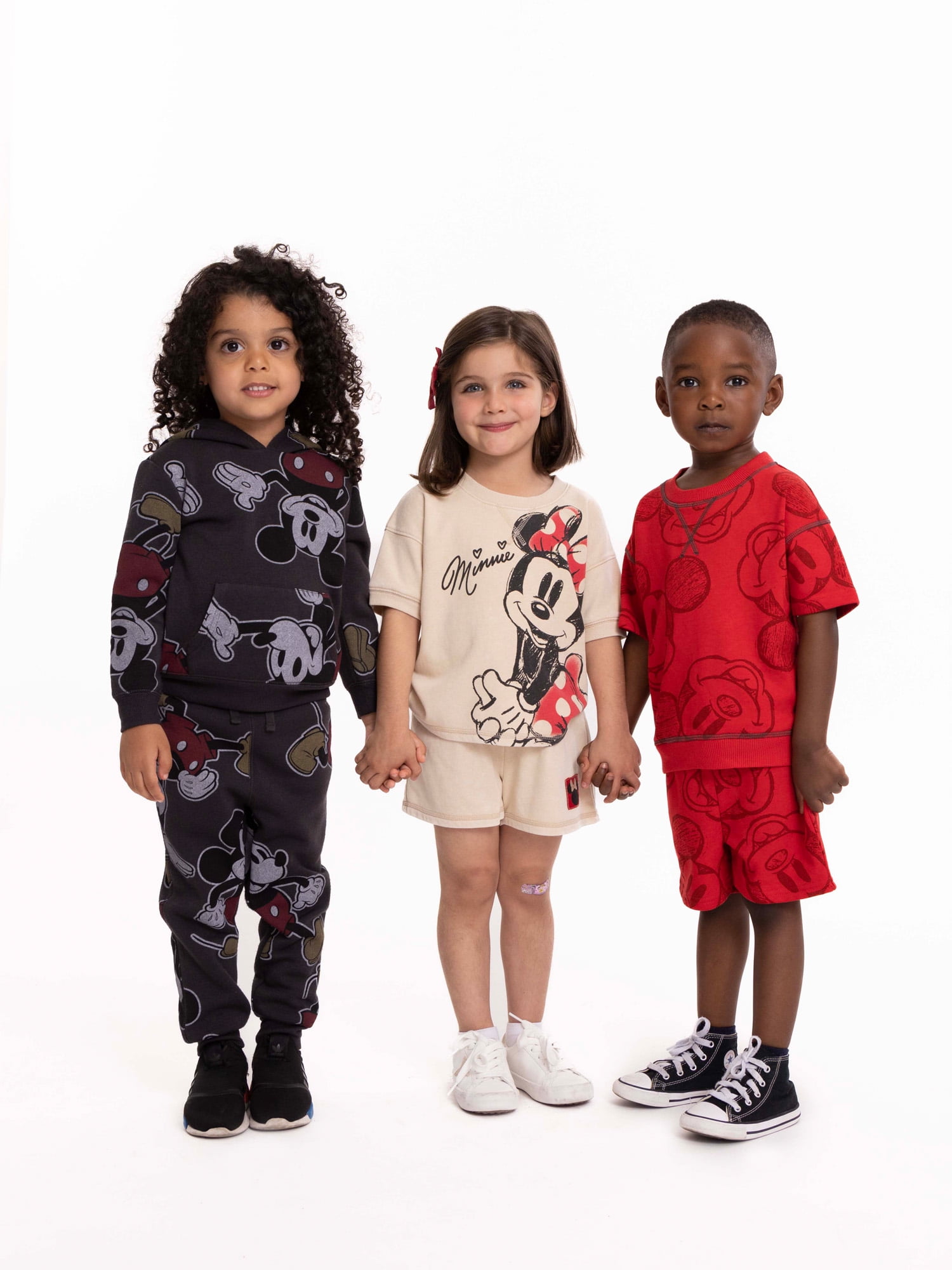 Mickey Mouse Toddler Boy Fleece Hoodie and Joggers Set, 2-Piece, Sizes 12M-5T