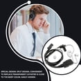 thumbnail image 2 of Cateissary Auricular de tubo Práctico Diseño especial Alambre Auricular Aire Auricular Accesorios de juego Oficina Hogar Botón Push Ajustable Teléfono y Comunicación, 2 of 6