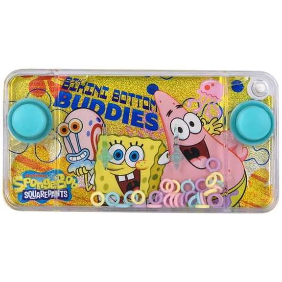 Spongebob Squarepants Nickelodeon Water Toss Handheld Game (RANDOM Design)