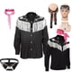 thumbnail image 2 of Chaqueta de cosplay de Ken, diadema, disfraz de fantasía, chaleco de Ryan Gosling, abrigo, camisa, sombrero para hombre adulto, traje de disfraz de Halloween, 2 of 5