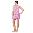 thumbnail image 3 of Aria Women’s Knit Built-up Tank and Shorty Knit Pajama Set, Sizes S-4X, 3 of 4