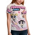 thumbnail image 6 of The Powerpuff Girls Kids Short Sleeve Tee Shirt Novelty Crewneck T-Shirts Unisex Summer Blouse Tops for Boys Girls 120CM, 6 of 8