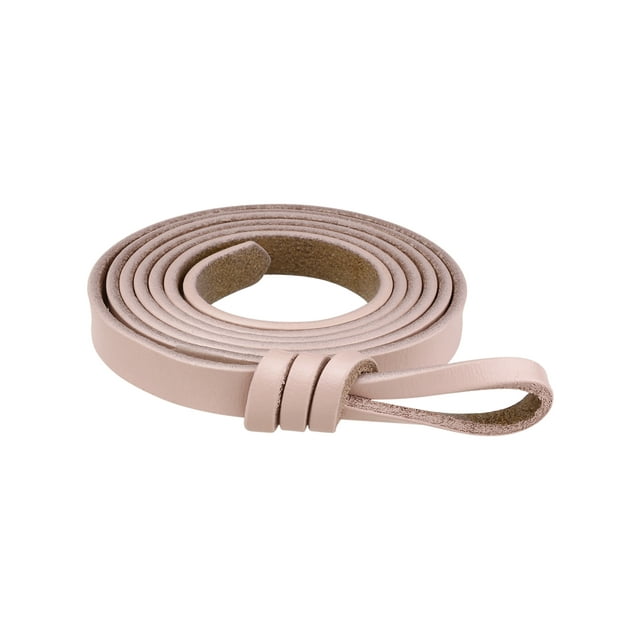 Cinturón de Cuero para Mujer Inspire Chic, Cinturón de Cintura con Nudo para Vestido, Rosa Claro