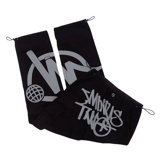 Minustwo-Pantalones vaqueros deportivos para Hombre, Ropa de calle holgada, informal, Y2k, para gimnasio, 2023