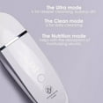 thumbnail image 4 of EvenSkyn Cosmo Ultrasonic Face Scrubber & 24KHz Deep Skin Pore Scrubber with Blue Light Therapy, 3 Modes for Exfoliation, Serum Boosting & Pore Purifying & All Skin Types - White, 4 of 5