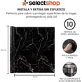 thumbnail image 2 of Papel Tapiz Azulejo Mármol Rollo Vinil Adhesivo 10m X 60cm Negra Mate con Blanco Piedra, 2 of 6
