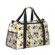 thumbnail image 2 of Easygdp Sunflowers Leaves And Birds Bolsa de Gimnasio, Bolsa de Viaje Duffel, Bolsa de Fin de Semana con Compartimentos, Bolsa de Mano para Noche, 2 of 7