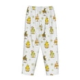 thumbnail image 5 of Goofa Gnome With Sunflower Printed Soft Pajama Pants for Women, Wide Leg Comfy Casual Lounge Yoga Pants-Large, 5 of 9