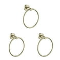 thumbnail image 3 of pitrice Towel Ring Fixing Rings Hanging Rack Convenient Towels Hangers for Indoor Use Hanger Stand for Home Bathroom Kitchen Use Golden 3Set, 3 of 6