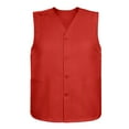 thumbnail image 4 of TOPTIE Unisex Essential Work Vest Supermarket Clerk Volunteer Vest-Red-M, 4 of 8