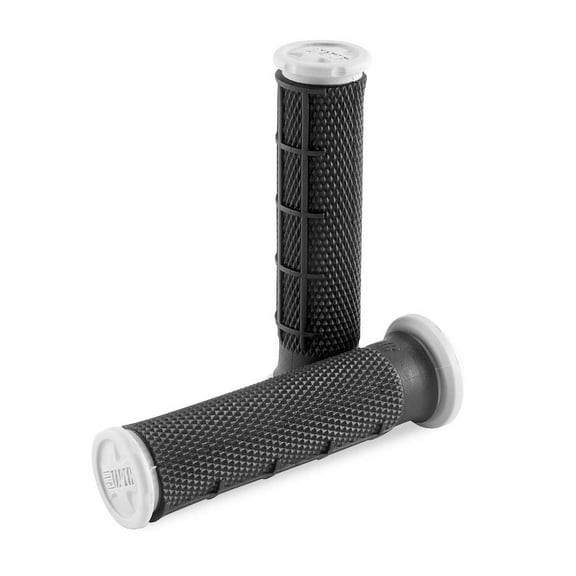 ProTaper Synergy Dual Density Compound ATV Half Waffle Grips Black