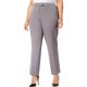 thumbnail image 1 of Anne Klein Pantalones casuales de pierna recta para mujer, gris, 24W regular, 1 of 2