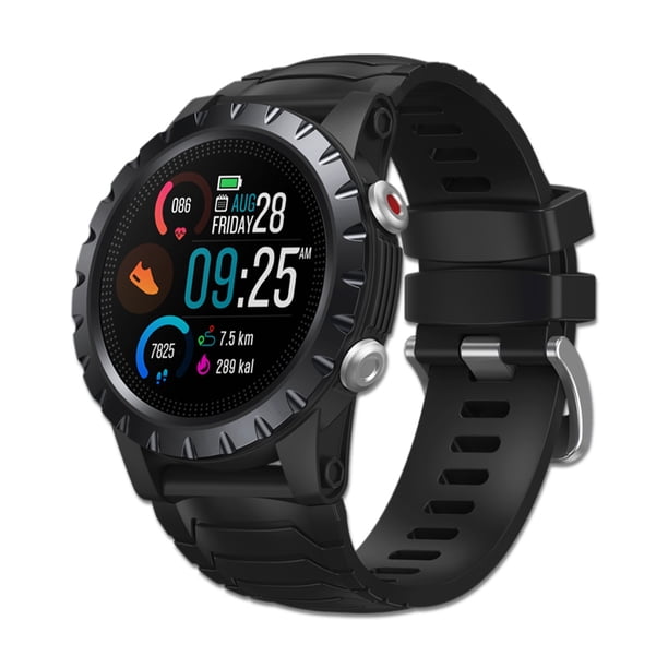 Zeblaze Inteligente Watch Frecuencia cardíaca Oxígeno en sangre Selfie Control remoto Seguimiento del sueño Pantalla táctil GPS Fitness Tracker Multi-idioma Negro tholdsy EL005047-01