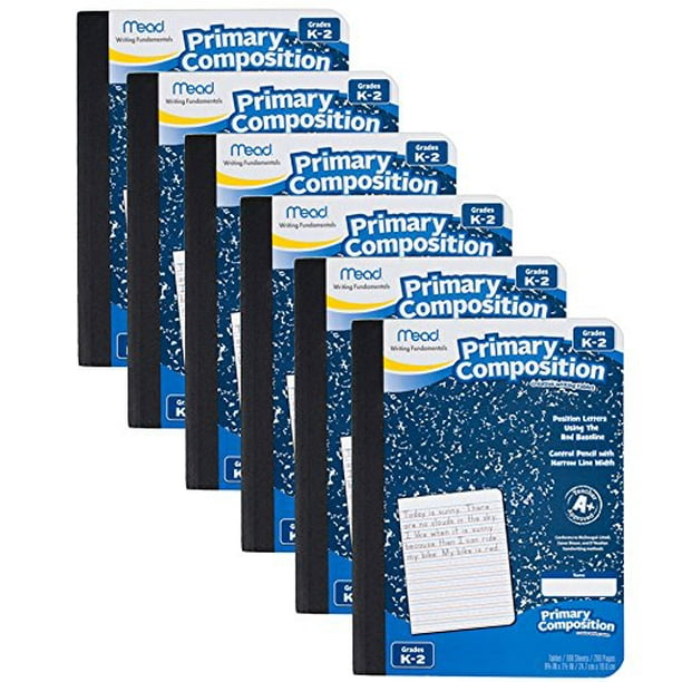 Mead Primary Composition Book, Ruled, 100 Sheets/200 Pages (09902), 6