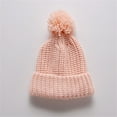 thumbnail image 7 of Kids Winter Hats Knitted Beanie Hat with Pompom Winter Windproof Hat for Boys Girls, 7 of 7
