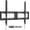 43"-100"Fixed, variant on monTEK Heavy Duty Fixed TV Wall Mount for 43–100" TVs, 200 lb Capacity, 1.2" Ultra Slim Low Profile, VESA 200x200–800x600, Fits 16"/18"/24"/32" Studs