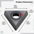 thumbnail image 4 of Carbide Inserts, 10pcs External Turning Inserts Cutting Tools, CNC Lathe Inserts for Lathe Turning Tool Holder Replacement Insert, 4 of 5
