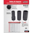 thumbnail image 2 of Dado Impacto 3/4 Largo Pared Delgada 6 Puntas 15/16 7515LD Urrea, 2 of 3