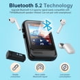 thumbnail image 2 of Reproductor MP3 QNGEE QNGEE-M8 Bluetooth 5.0 16GB con radio FM, 2 of 9