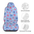 thumbnail image 5 of Sikiie Strawberry And Flowers Car Seat Protector 2 Pack Car Seat Cushion Mat, Car Seat Covers for SUV, Truck, Van, 5 of 7