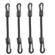 thumbnail image 5 of unbranded 4Ud Correa Con Gancho Negro Para Sujetar Equipos En Cuerda Elástica Duradera, 5 of 7