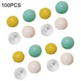thumbnail image 2 of MesaSe 100Pcs Ocean Balls  Thickened Eco-friendly Smooth Reusable Bite-resistant Hand-on Ability Macaron Color Pit Balls Kindergarten Toy, 2 of 10
