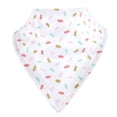 thumbnail image 4 of Hudson Baby Infant Girl Cotton Sleep and Play, Bodysuit and Bandana Bib Set, Donut Worry, 0-3 Months, 4 of 4