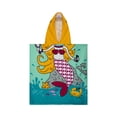 thumbnail image 3 of TOALLA TIPO PONCHO PARA BEBA DIBUJO DE SIRENA SUGAR GIRLS  133365, 3 of 7