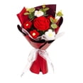 thumbnail image 4 of Arreglo floral artesanal para la decoración del hogar - Regalo especial para el Día de la Madre o Rojo, 4 of 9