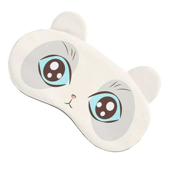 Vogacara Cubiertas de ojos ajustables antideslizantes para mujeres y hombres, venda para los ojos, flexible, cómoda, para dormir, para el hogar, Tratamientos faciales Tipo 2 Vogacara CE014353-02