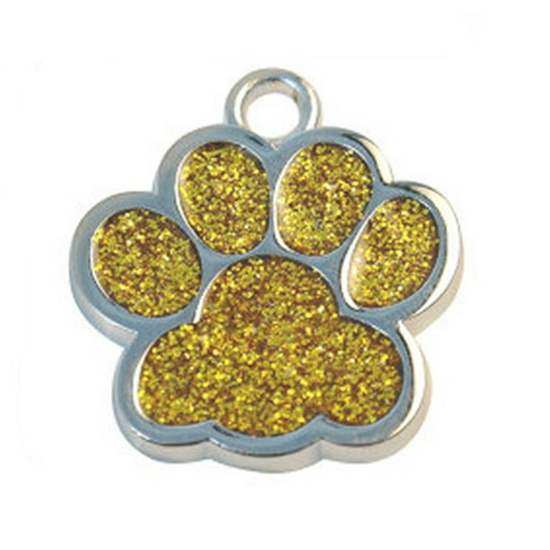 Toyfunny Cute Mini Shine Paw Dog Cat Id Name s Pet Jewelry Necklace Walmart Com Walmart Com