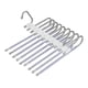 thumbnail image 2 of Toystoory Innovadoras perchas plegables para pantalones de múltiples capas, organizador de armario eficiente Almacenamiento y organización del hogar violeta claro 33.2x24 cm, 2 of 6