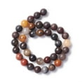 thumbnail image 4 of 10strands Natural Brecciated Jasper Beads Strands Round 10mm Hole: 1mm about 38pcs/strand 15.04''(38.2cm), 4 of 4