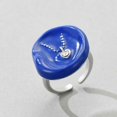 thumbnail image 3 of Women Rhinestones Ring Fashion Finger Ring Jewelry Engaged Proposal Ring Gift, 3 of 5