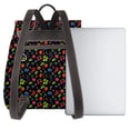 thumbnail image 3 of Disketp Berries Mochila de Cuero para Mujer, Bolso de Espalda Antirrobo con Estilo para Viaje, Trabajo y Uso Diario, 3 of 4