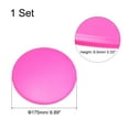thumbnail image 2 of Unique Bargains Exercise Core Sliders, 175mm Dia. Glider Discs Dual Sided Usage for Full Body Workout, Pink, 2 of 5