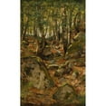 thumbnail image 2 of Walter Moras 16x24 Gold Ornate Framed and Double Matted Museum Art Print Titled - Forest Path, 2 of 4