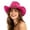 Z21-Hot Pink, variant on Shapeable Wide Brim Felt Cowboy Hat Cattleman Western Hat for Cowboys Cowgirls Classic Rodeo Country Concert