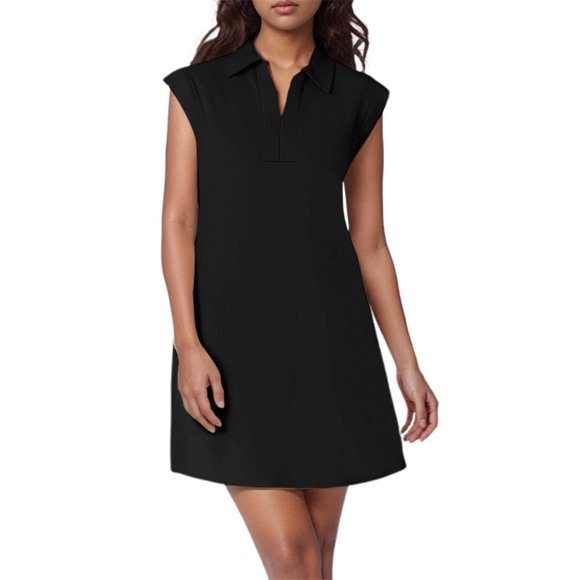 Icvfdpl Sundresses For Women,Sleeveless V Neck Solid Color Spring Style Parties Events Trendy Women's Summer Dresses,L