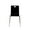 Black, variant on Hampden Furnishings Alexis Collection Wood Stack Chair, Espresso, Pack of 4