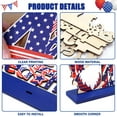 thumbnail image 6 of Ayieyill 4th of July Decor Table Decoration, 4 Pcs Wooden Independence Day Party Decor 4th of July Party Supplies Patriotic Fourth of July Decorations for House School Classroom, 6 of 7