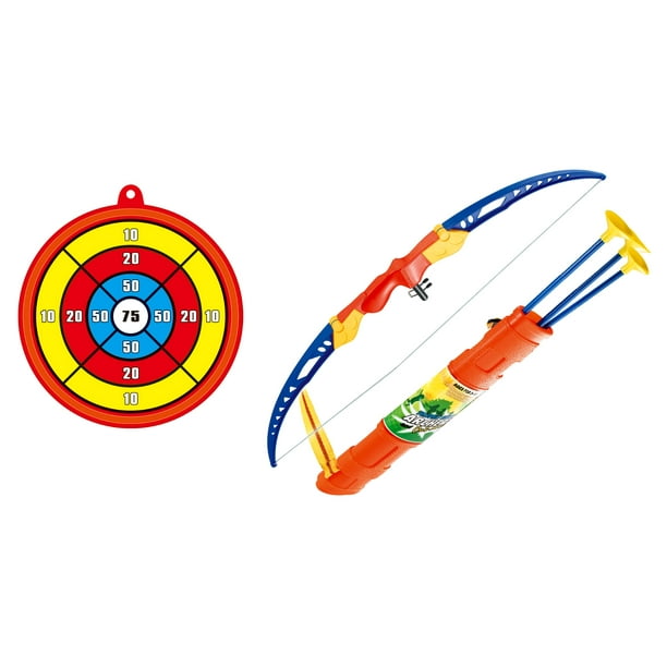 red bow and arrow toy