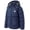 Navy, variant on Kids Winter Coat Windproof Hooded Puffer Jackets Warm Outerwear Parka Padded Jacket for Boy