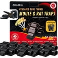 thumbnail image 1 of Piège pour Souris et Rats, Empêche le Déclenchement Accidental avec Conception à Double Tunnel, Pièges Réutilisables, Pièges pour Souris, Pièges à Rats, Pièges Tunnel, Pièges pour Rongeurs avec Conception Mains Libres Sécuritaire, Sécuritaire pour Animaux, Sécuritaire pour Enfants (10), 1 of 7