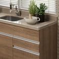 thumbnail image 4 of Mueble de Cocina Madesa Glamy 150 cm 2 Cajones 2 Puertas Marrón, 4 of 10