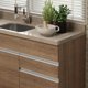 thumbnail image 4 of Mueble de Cocina Madesa Glamy 150 cm 2 Cajones 2 Puertas Marrón, 4 of 10