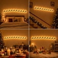 thumbnail image 6 of 3D Light-Up Wooden Reindeer Christmas Decor (12-Pack), Warm Backlit Peel & Stick Entryway Glow, Wood LED Reindeer Christmas Wall Decor for Living Room, Bedroom, Fireplace (7" 12pcs), 6 of 10