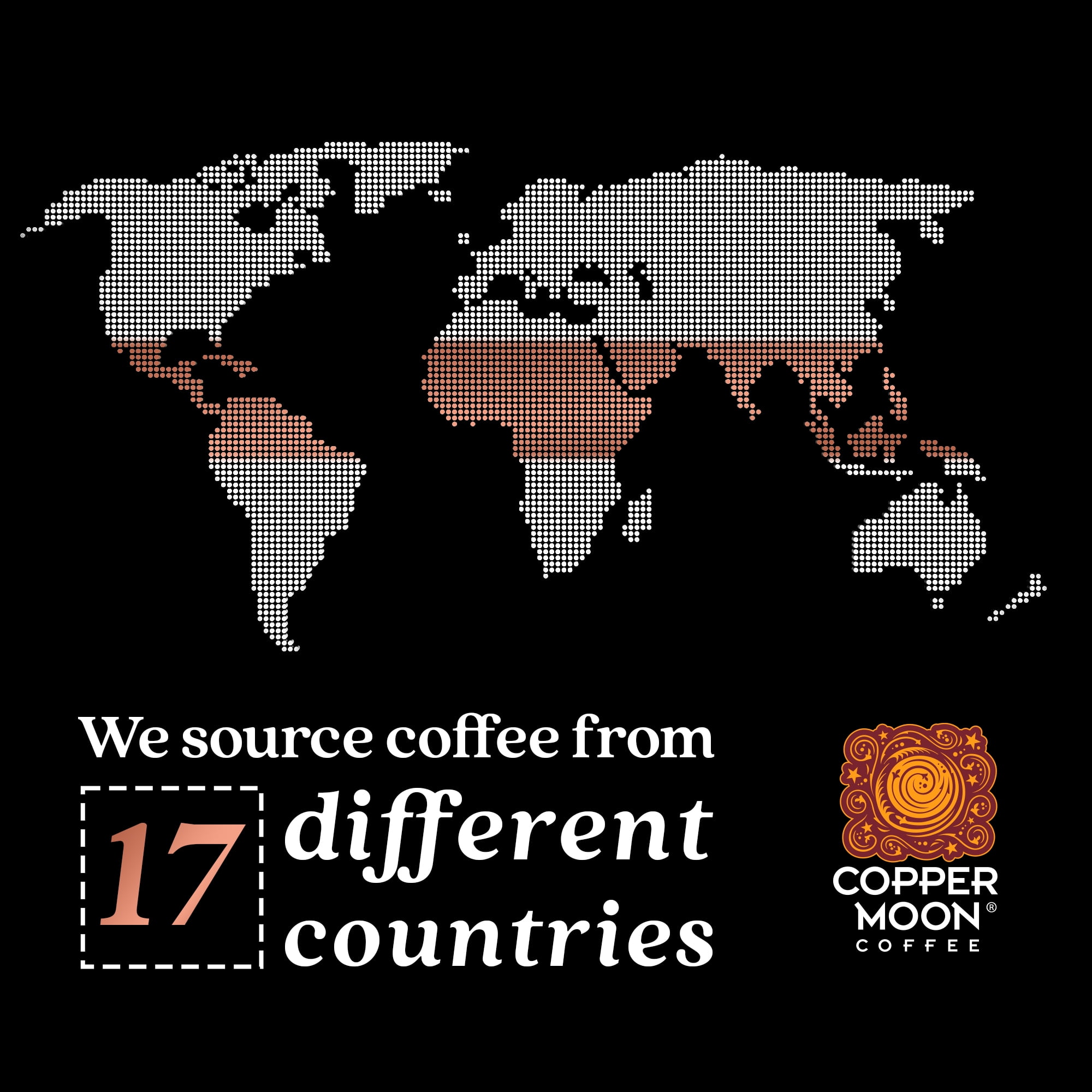 Copper Moon Ground Coffee, Medium Roast, Cold Brew Special Blend, 2 lb