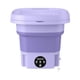 thumbnail image 1 of Lavadora portátil plegable Yuxing con minilavadora automática morado 29,5 x 29,5 x 29 cm, 1 of 5